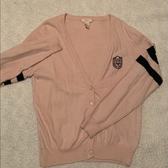 Forever 21 Lightweight Sweater Cardigan (Pink) - Picture 1 of 4